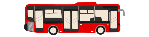 A transit bus